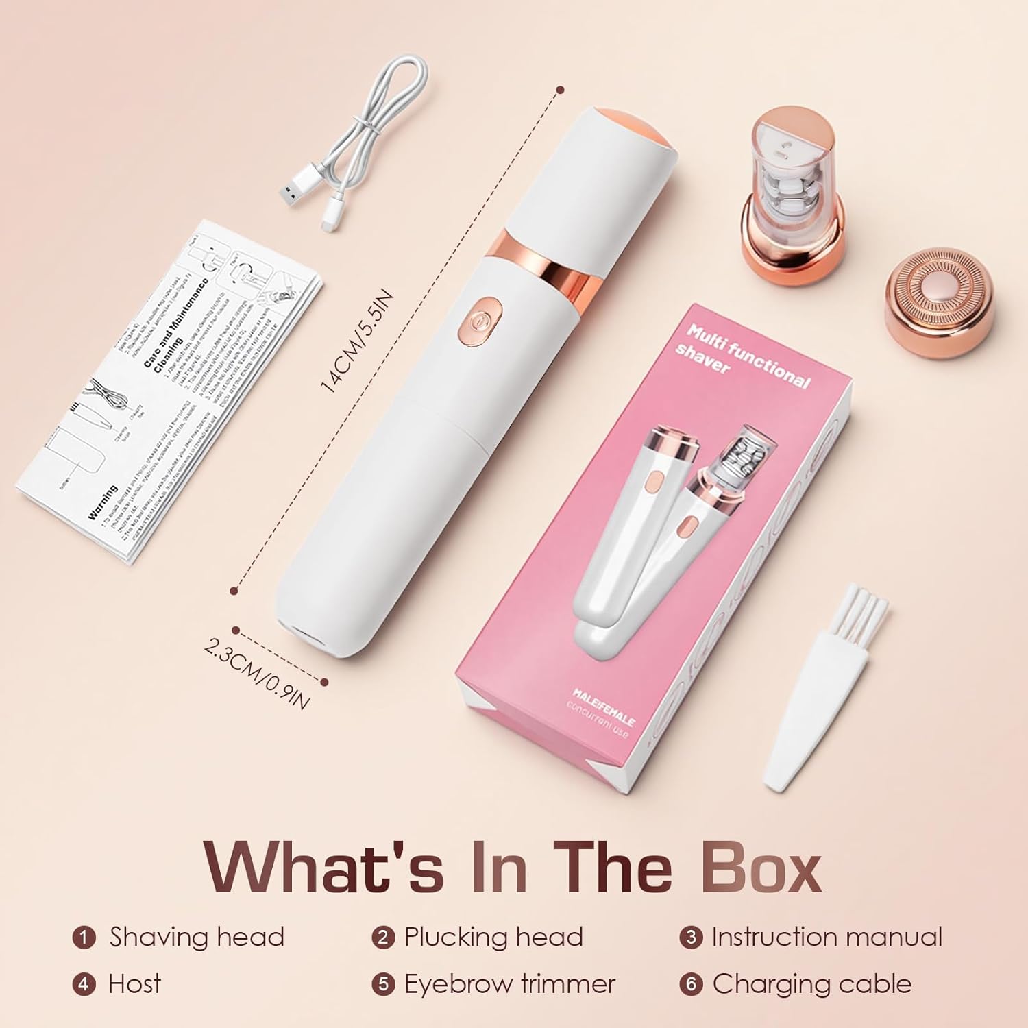 Pxiluyna Epilator,Facial Hair Removal for Women,PluxyEpil 2-in-1 Gentle Root Removal for Coarse & Fine Hair,2026 New Upgrades Rechargeable Shaver Electric Depiladora for Face/Legs/Bikini Smooth Skin